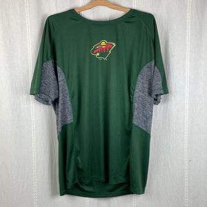 National Hockey League Minnesota Wild team shirt green XL